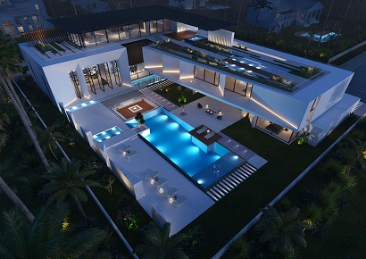 Siêu biệt thự hiện đại với không gian nghỉ dưỡng đẳng cấp hàng đầu