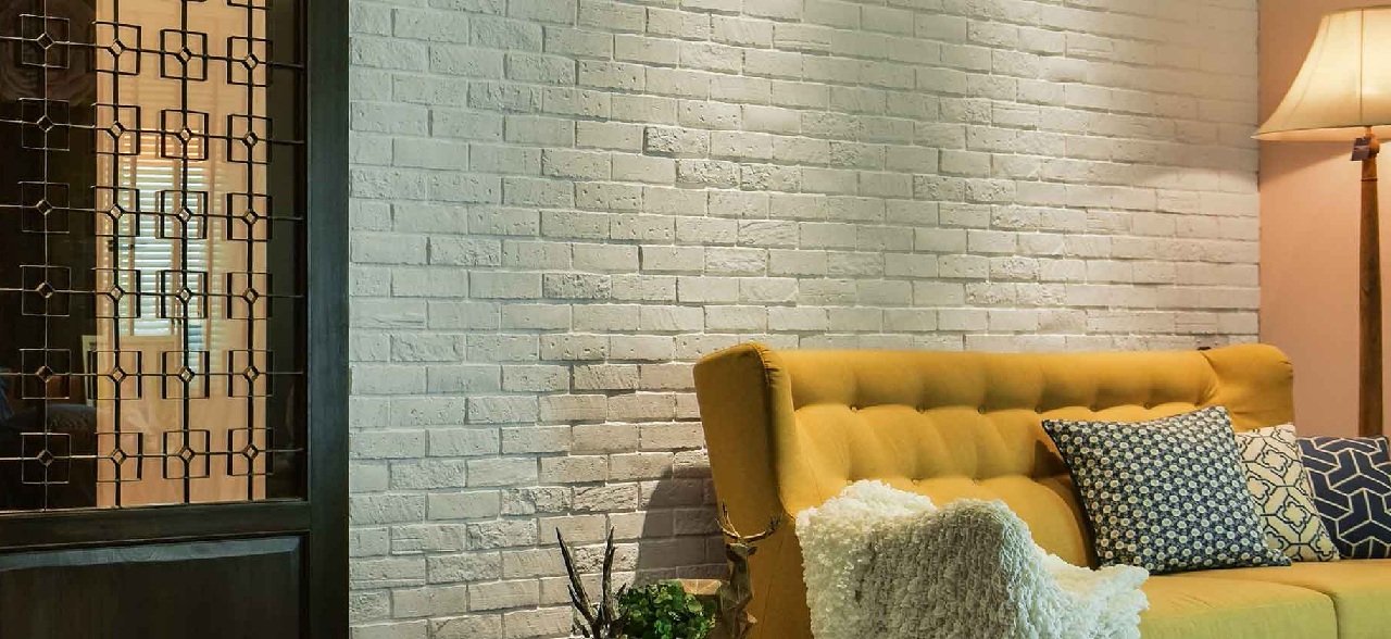 Chọn loại gạch phù hợp không gian tường không trát