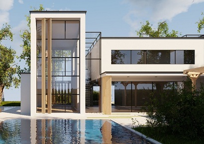 Thiết kế biệt thự kiểu Mỹ trở thành xu hướng kiến trúc 2022