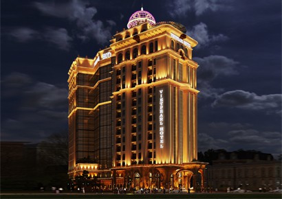 Thiết kế khách sạn cổ điển Pháp 4 sao Vietpearl Hotel