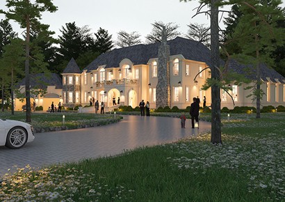 Thiết kế biệt thự vườn kiểu Châu Âu cực kỳ quý phái tại Đà Lạt