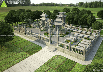 Tư vấn thiết kế lăng mộ tổ theo phong thủy người Á Đông