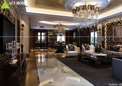 Thiết kế nội thất với phong cách tân cổ điển nổi tiếng tại Châu Âu