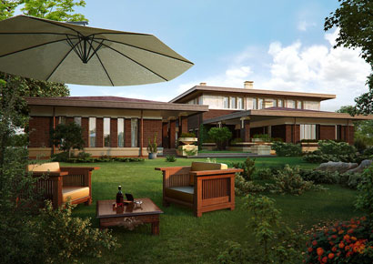 Hướng dẫn thiết kế biệt thự nhà vườn theo phong thủy Á Đông