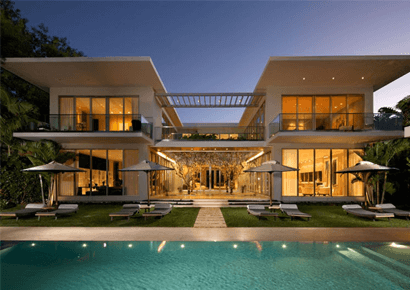 Mẫu thiết kế biệt thự đôi sang trọng hiện đại phong cách Châu Âu