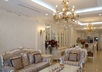 Tư vấn thiết kế nội thất Châu Âu với không gian hiện đại