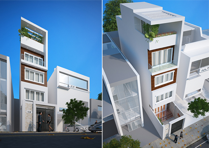 Tư vấn thiết kế kiến trúc nhà ống theo chuẩn phong thủy Á Đông