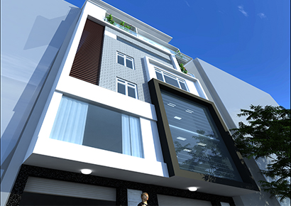 Thiết kế nhà phố kiểu hiện đại đẹp sang trọng, ngây ngất