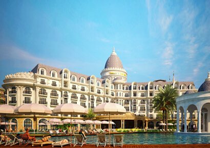 Mẫu thiết kế khách sạn cổ điển 4 sao tại Hoằng Hóa - Thanh Vân Hotel II