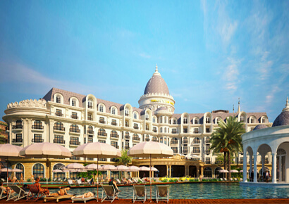 8 mẫu thiết kế khách sạn 3 sao, 4 sao kiểu cổ điển say đắm lòng người