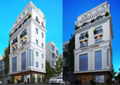 Tư vấn mẫu thiết kế nhà phố kết hợp làm quán cafe