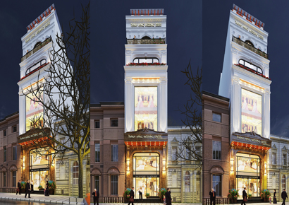 Thiết kế nhà phố kết hợp kinh doanh áo cưới tại Hải Phòng