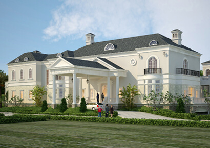 Những mẫu thiết kế biệt thự kiểu pháp 2 tầng của Acihome khiến khách hàng mê tít