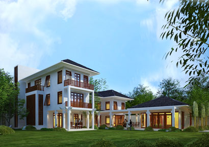 Ấn tượng với phong cách thiết kế biệt thự Á Đông tại Sóc Sơn Hà Nội