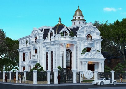 Biệt thự đẹp kiểu Pháp mang theo sức hút diệu kỳ tại Bình Dương