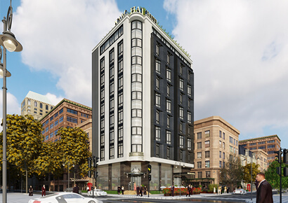 Thiết kế khách sạn hiện đại 3 sao tại vùng biển Hải Tiến - Nam Hải Hotel