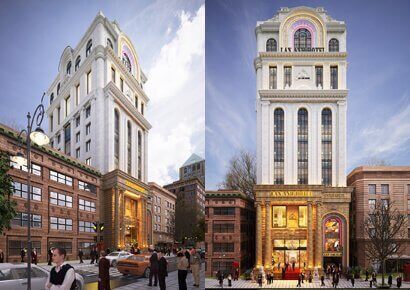 Những mẫu thiết kế khách sạn kiểu Pháp Mặt tiền 10m của Acihome