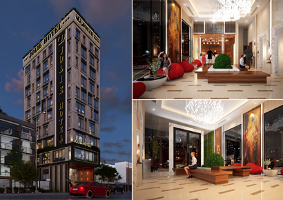 Mẫu thiết kế khách sạn hiện đại Jolie Hotel 3 sao tại tp Đà Nẵng