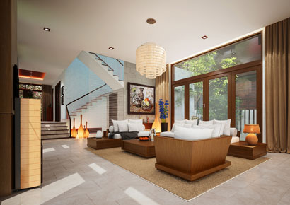 Thiết kế nội thất biệt thự Xanh Villa Ngọc Linh