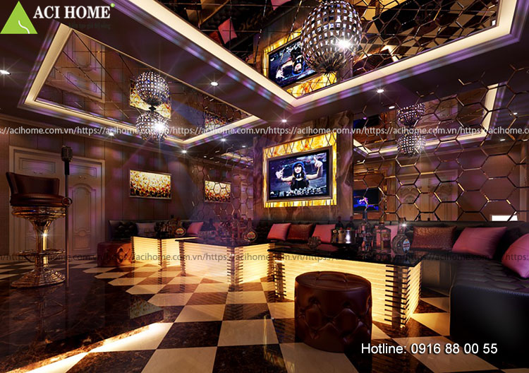 Thiết kế phòng karaoke tại nhà - AciHome