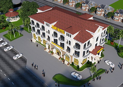 Công ty thiết kế biệt thự khách sạn kiểu Pháp uy tín
