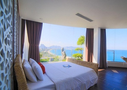 Thiết kế của khối ngủ tại các Resort nghỉ dưỡng cao cấp