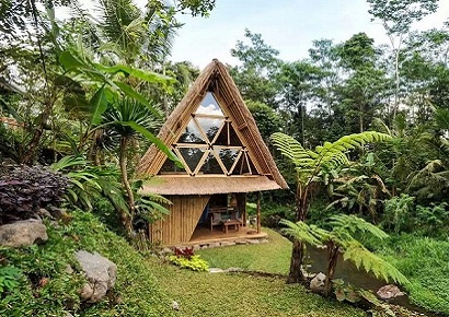 Bí quyết về bungalow bằng tre giữa Resort sinh thái