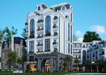 Thiết kế khách sạn mang một nghệ thuật kiến trúc đỉnh cao